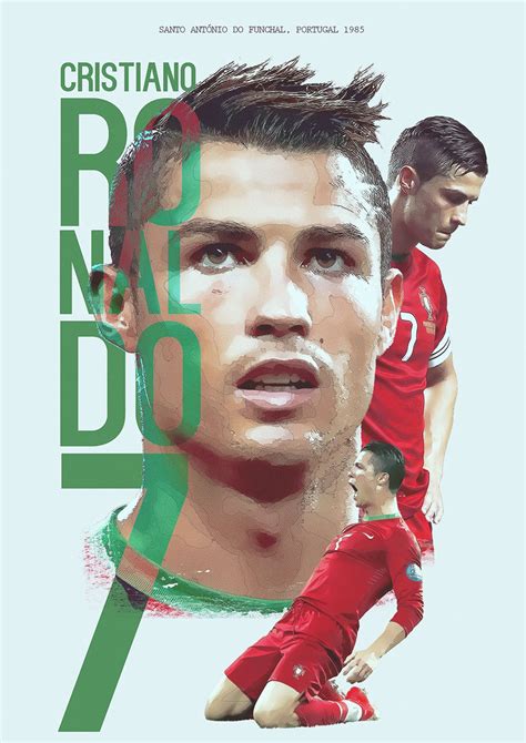 ronaldo portugal poster